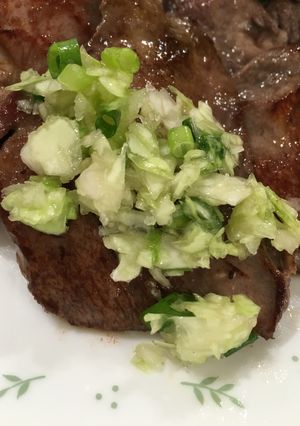 牛タンに巻くとうまい！キャベツのサラダ-レシピのメイン写真