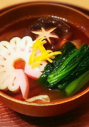 お正月に♪簡単で美味しいお雑煮♡-レシピのメイン写真
