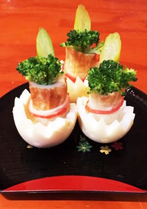 お節料理･門松酉年のちくわ-レシピのメイン写真