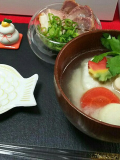 我が家のお雑煮♡白味噌仕立て♡-レシピのメイン写真