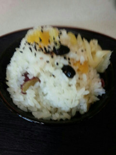 栗イモご飯(血管ダイエット食1051)-レシピのメイン写真