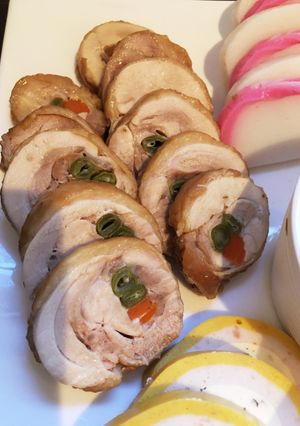 すき焼きのタレで★チキンロール-レシピのメイン写真