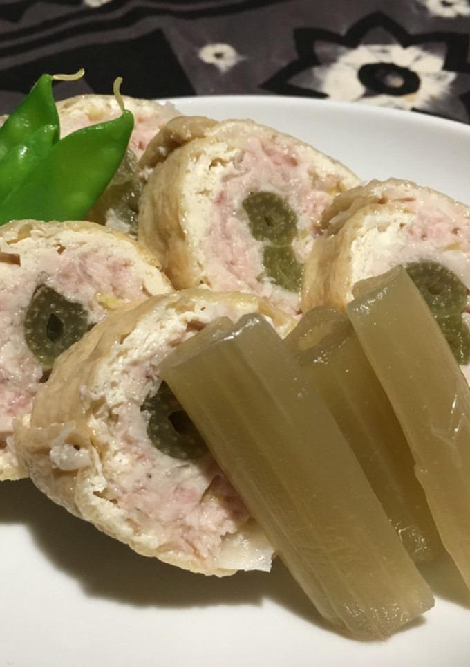 油揚げの蕗巻き煮-レシピのメイン写真