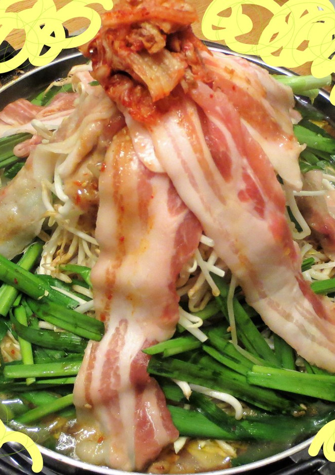 すき焼き鍋で♪ちりとり鍋-レシピのメイン写真
