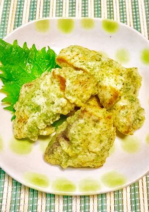残ったお魚(刺身)の磯辺揚げ～♪-レシピのメイン写真