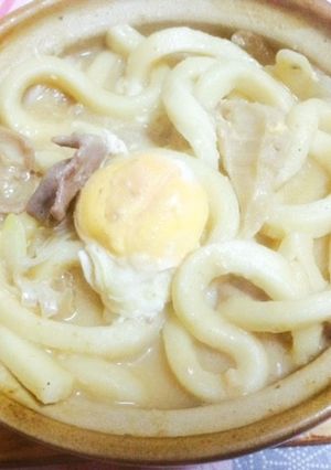味が染みてる モツ煮込みうどん-レシピのメイン写真