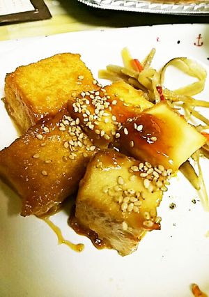 甘酢あん厚揚げ～肉団子風～-レシピのメイン写真