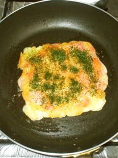 たらこチーズ餅ピザ♪フライパンで簡単-レシピのメイン写真