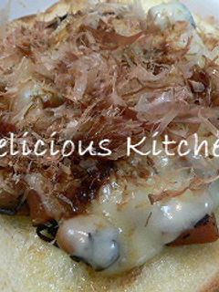 ひじきの煮物de和風トースト-レシピのメイン写真