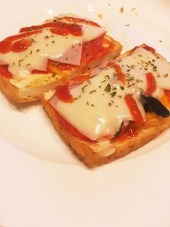 厚揚ピザ-レシピのメイン写真