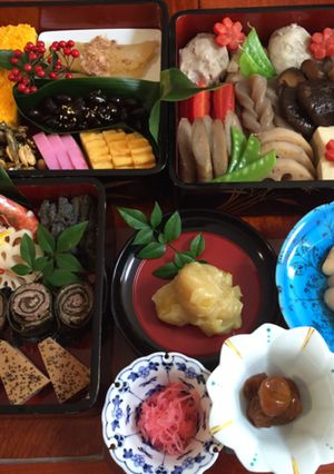 2017, 1,1 お節料理(盛り付け)-レシピのメイン写真