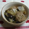体によさそう!!ナスとおとしの煮物♪