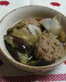 体によさそう！！ナスとおとしの煮物♪