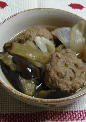 体によさそう！！ナスとおとしの煮物♪-レシピのメイン写真