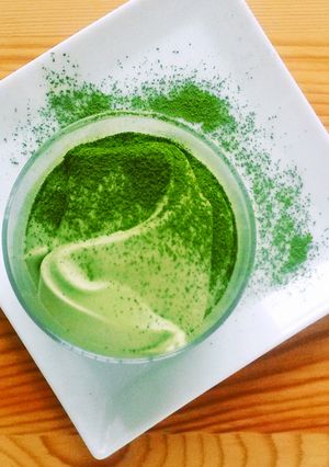抹茶レアチーズケーキ-レシピのメイン写真