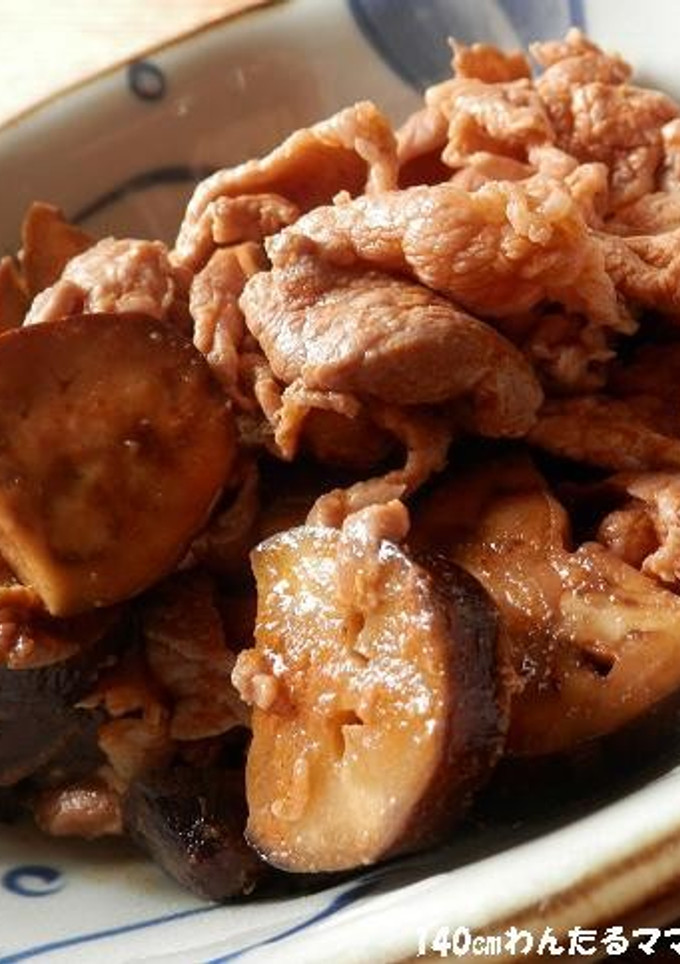 簡単★豚肉とナスのプチッとキムチ炒め-レシピのメイン写真