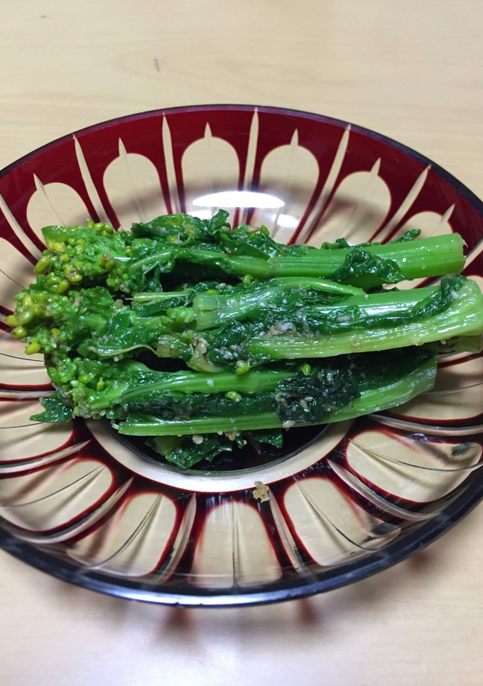 菜の花の胡麻和え-レシピのメイン写真
