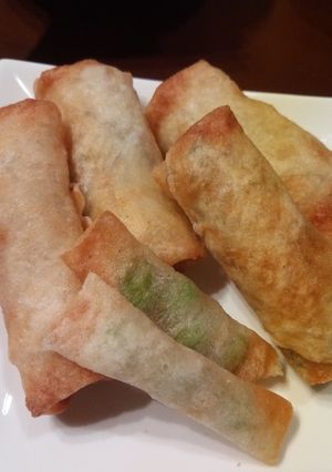 薄焼きパリパリ　一人前10円？　春巻の皮-レシピのメイン写真