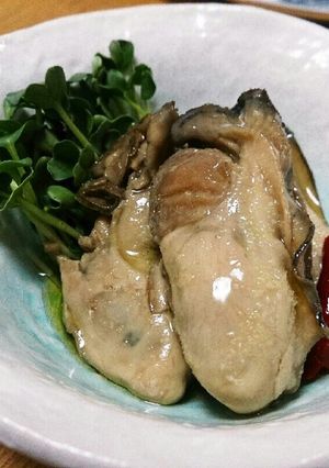 牡蠣のオイル漬け♪ちょっぴり和風-レシピのメイン写真