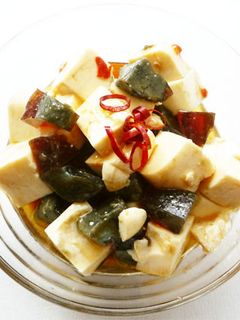 花椒香る ピータンと豆腐の四川風-レシピのメイン写真