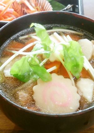 我が家のお雑煮♪-レシピのメイン写真