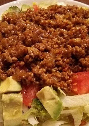 タコライス風ドライカレー-レシピのメイン写真