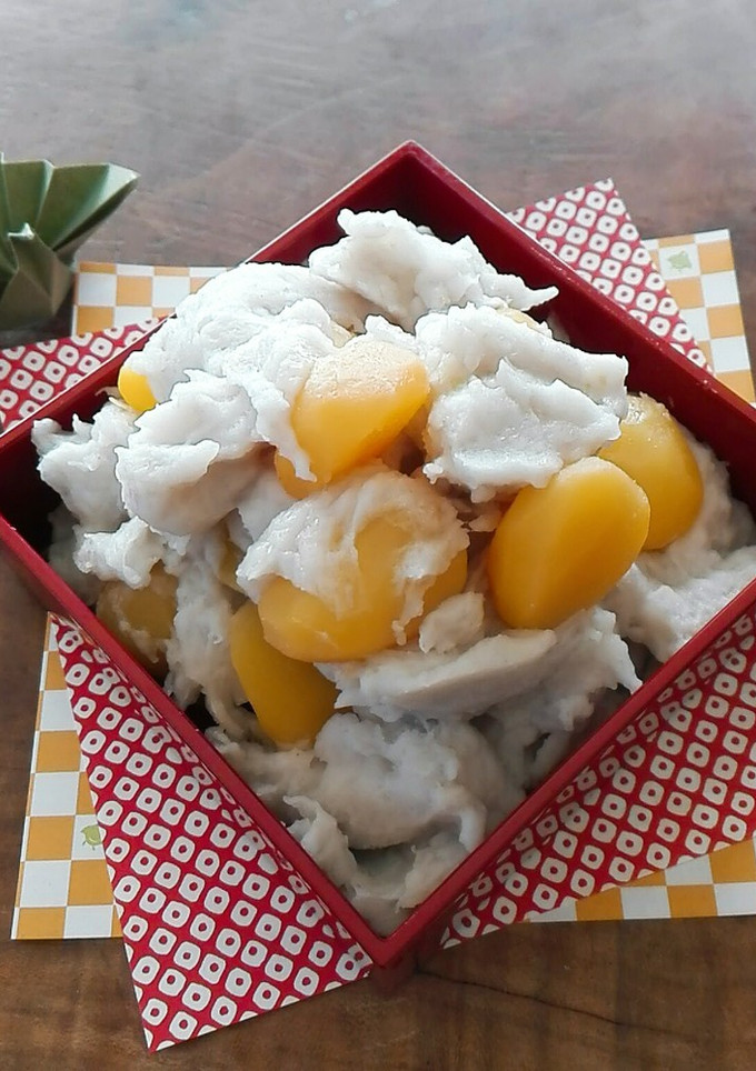 ココナツ風味の里芋栗きんとん-レシピのメイン写真