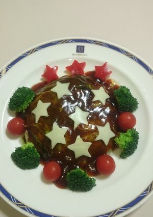 《白菜バーグ》-レシピのメイン写真