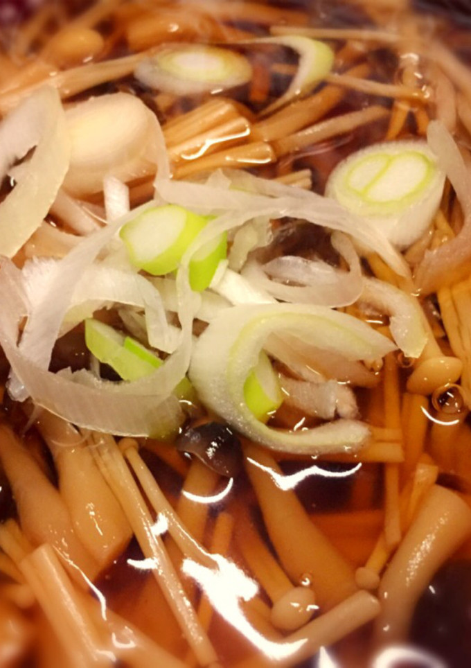 とろ〜り！熱々★あんかけきのこ蕎麦-レシピのメイン写真