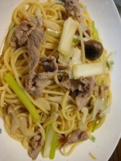 あっさり生姜風味の和風パスタ-レシピのメイン写真