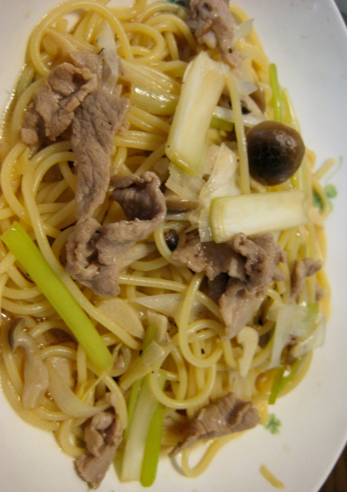あっさり生姜風味の和風パスタ-レシピのメイン写真