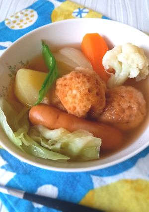 たっぷり野菜と明石焼き風ポトフ-レシピのメイン写真