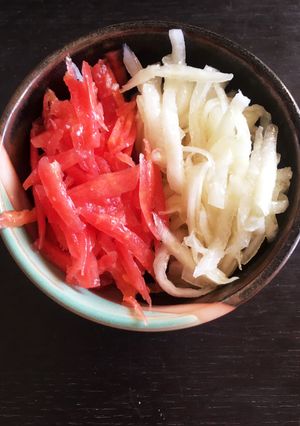 大根とにんじんの紅白サラダ-レシピのメイン写真