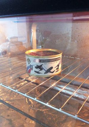 缶のまま!さんまの缶詰のあたため方-レシピのメイン写真