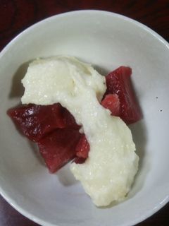 マグロのとろろ掛け-レシピのメイン写真