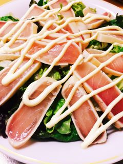 マグロのカルパッチョ-レシピのメイン写真