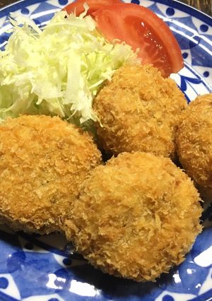 おせちリメイク☆残ったらお煮しめコロッケ-レシピのメイン写真