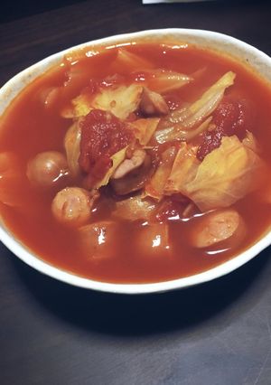 てきとートマトスープ-レシピのメイン写真