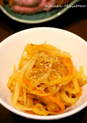 おせちリメイク☆紅白なますの炒め煮-レシピのメイン写真