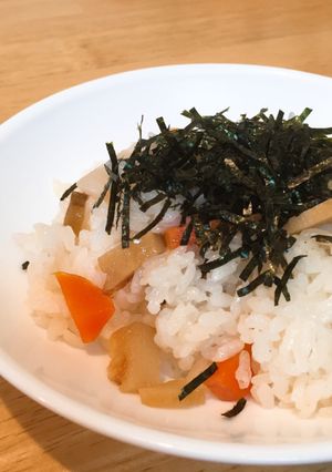 あまったおせち・煮しめで☆混ぜごはん-レシピのメイン写真