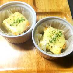 รูปของ お弁当に 簡単 厚揚げのチーズ焼き