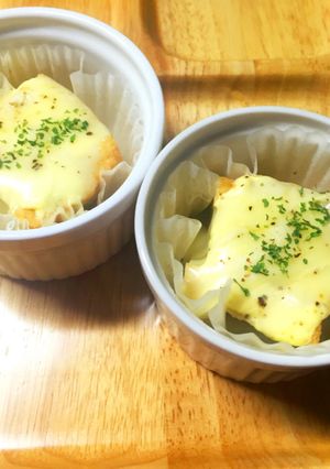 お弁当に 簡単 厚揚げのチーズ焼き-レシピのメイン写真