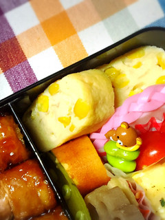 甘くてぷちぷち食感♡コーン入り玉子焼き-レシピのメイン写真