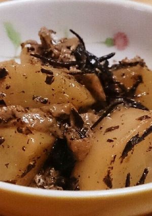 さっぱり！大根とひじきのゆずポン酢煮-レシピのメイン写真
