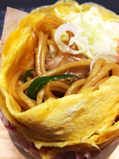 見て楽しい♪簡単焼きそばクレープ-レシピのメイン写真