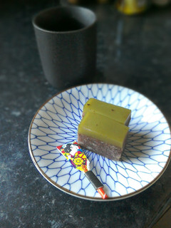 自宅で和菓子☆抹茶栗羊羹-レシピのメイン写真