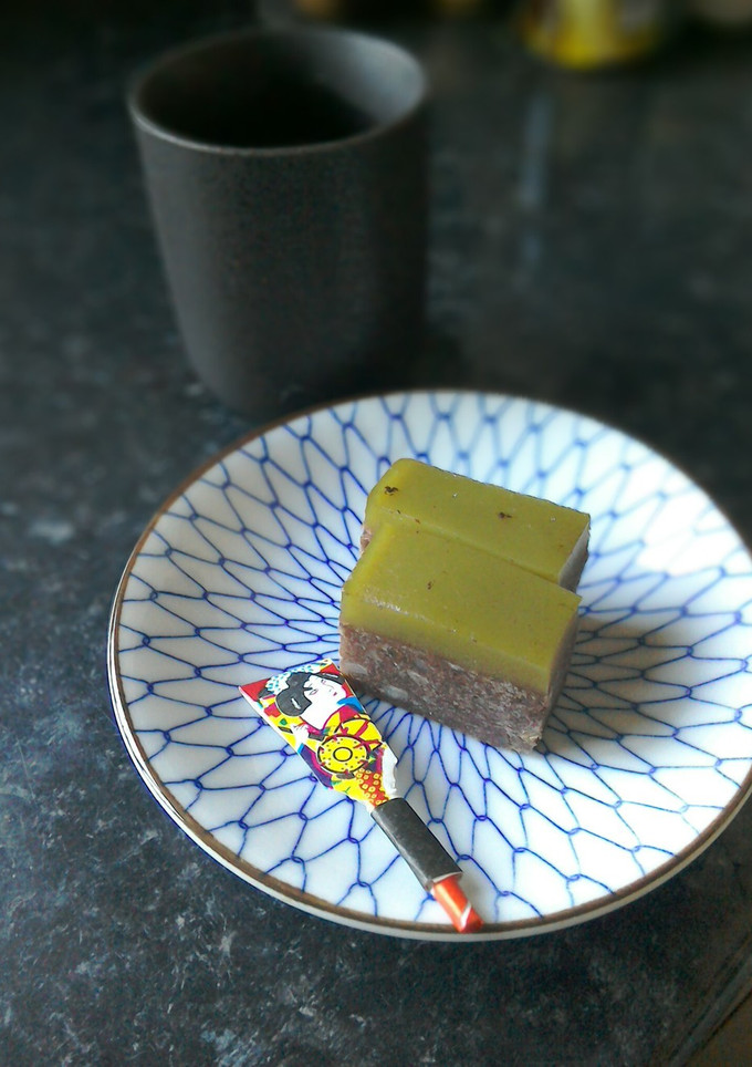 自宅で和菓子☆抹茶栗羊羹-レシピのメイン写真
