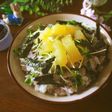 正月ランチに☆簡単♪数の子サラダ丼ぶり
