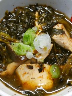 鶏むね肉とほうれん草 ひじきの和風煮♪-レシピのメイン写真