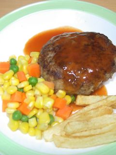 ハンバーグ-レシピのメイン写真